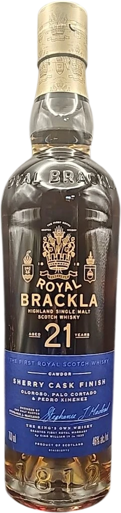 Royal Brackla - 21 ans Sherry Cask Finish 70cl