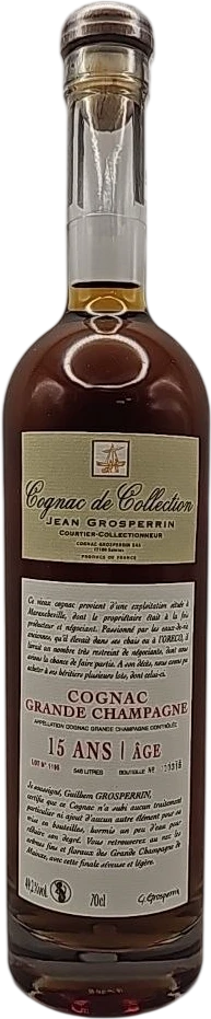 Jean Grosperrin - 15 ans Grande Champagne