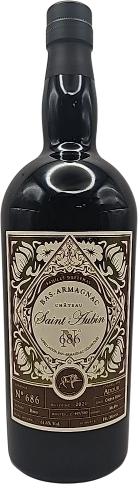 Château Saint-Aubin - Brut de Fût N°686 Millésime 2021