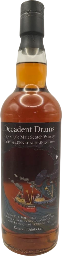 Bunnahabhain - 11 ans 2013 Itinéraires Decadent Drams