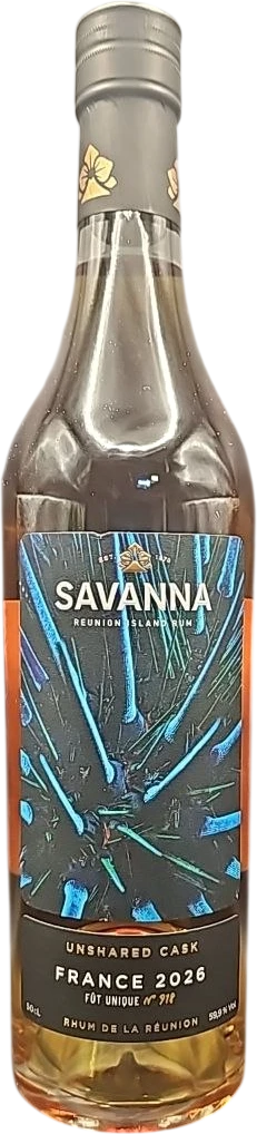 Savanna - Unshared Cask France 2026 Fût Unique N°918 50cl