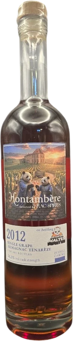 Hontambère - Millésime 2012 Single Cask N°12 Les Tontons Maltés 50cl