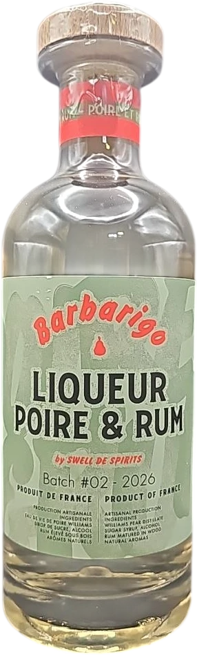 Barbarigo - Liqueur Poire & Rum 70cl