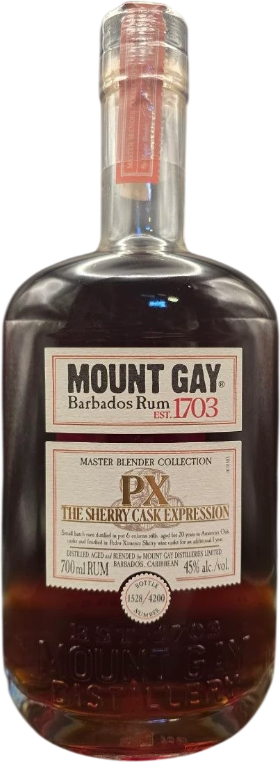 Mount Gay - Master Blender Collection PX The Sherry Cask Expression 70cl