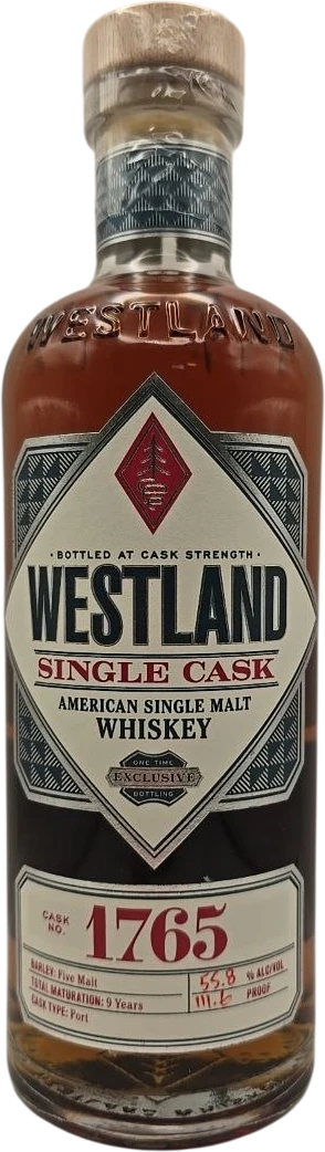 Westland - Single Cask No. 1765 9 ans