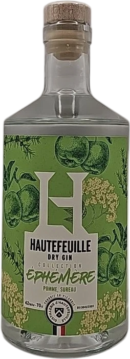 Distillerie d'Hautefeuille - Dry Gin Collection Éphémère Pomme & Sureau
