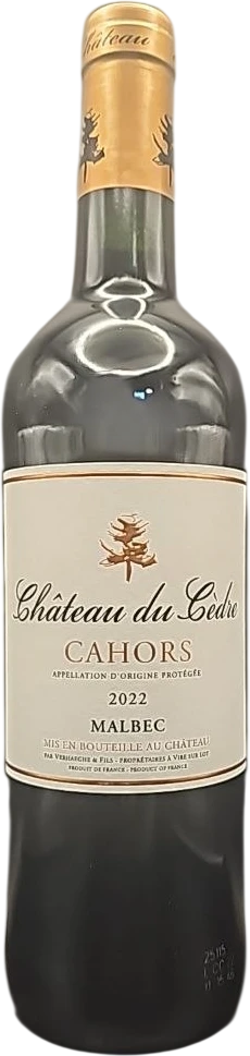 Château du Cèdre - Cahors - Rouge 75cl