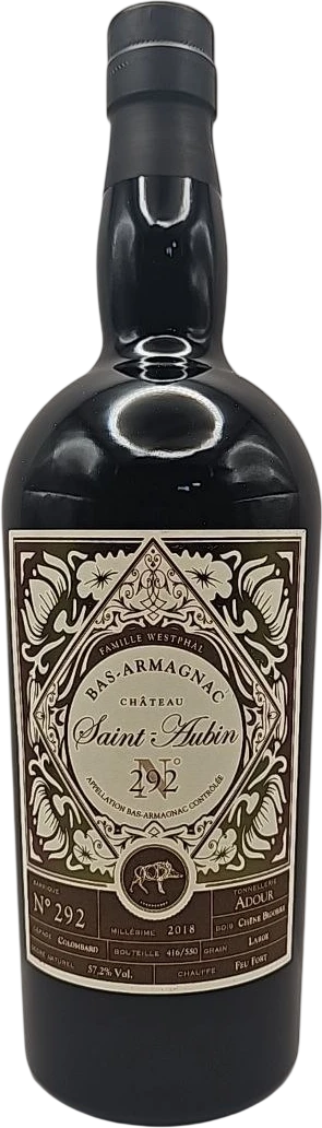 Château Saint-Aubin - Brut de Fût N°292 Bas-Armagnac