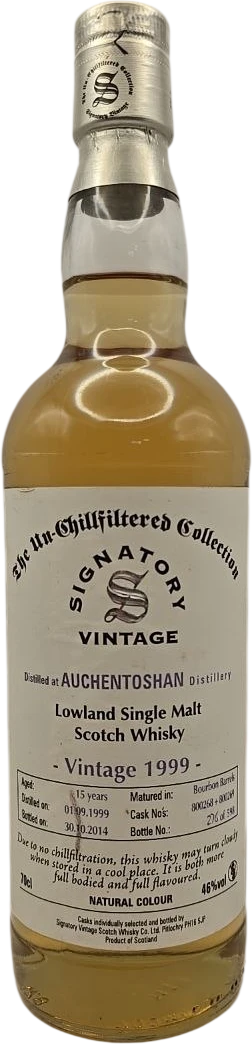 Signatory Vintage - Auchentoshan 15 ans 1999