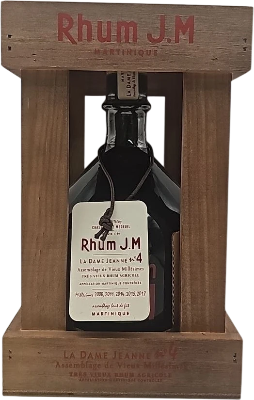 Rhum J.M - La Dame Jeanne N°4
