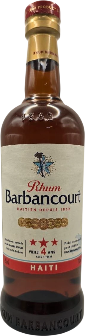 Barbancourt - 3 Étoiles 4 ans