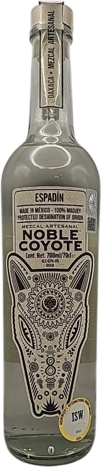 Noble Coyote - Mezcal Artesanal Espadín Joven
