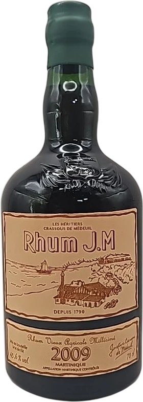 Rhum J.M - Millésime 2009 Brut de Fût