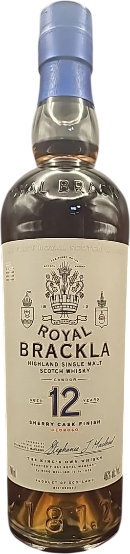 Royal Brackla - 12 ans Oloroso Sherry Cask Finish 70cl