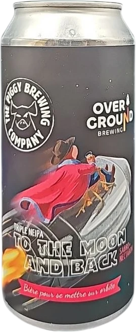 The Piggy Brewing Company x Overground Brewing - To the Moon and Back 44cl