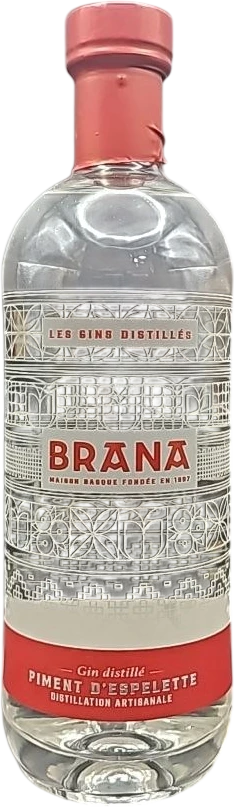 Brana - Gin Distillé au Piment d'Espelette 50cl