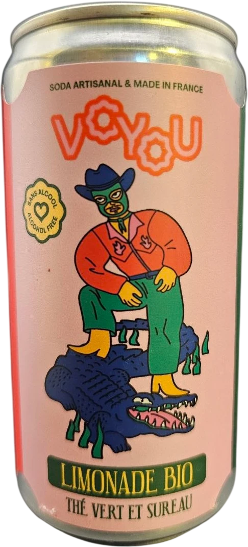 Voyou - Limonade Bio Thé Vert & Sureau