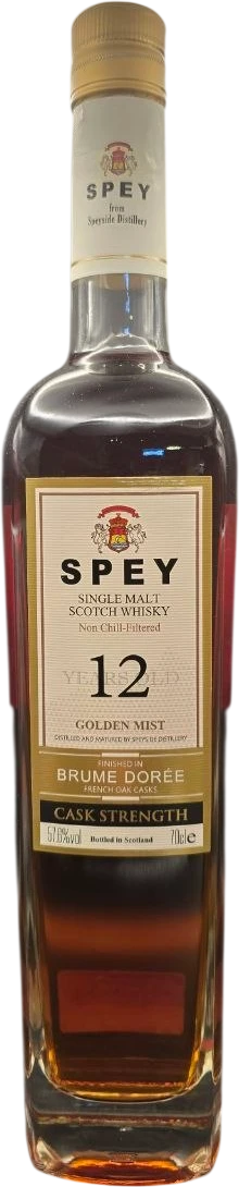 SPEY - 12 ans Golden Mist Brume Dorée 70cl