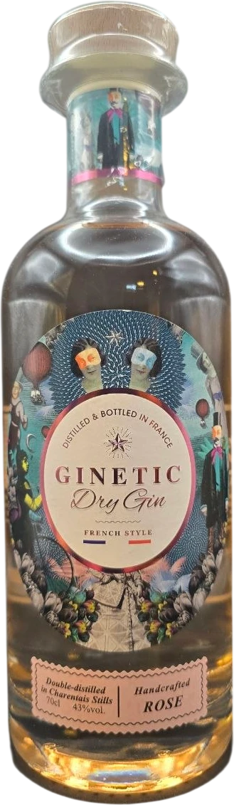 Ginetic - Dry Gin Rose 70cl