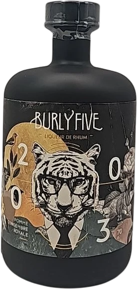 Burly Five - Liqueur de Rhum Pomme Gingembre Royale
