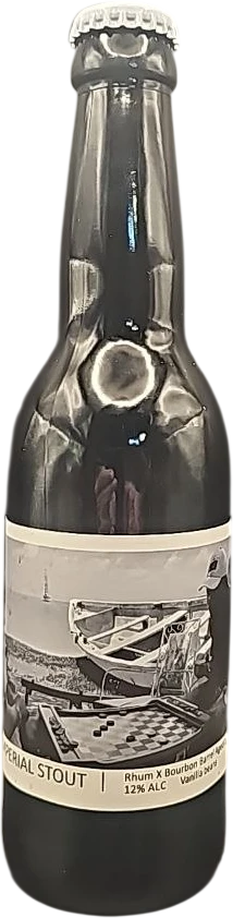 Popihn - Imperial Stout Rhum X Bourbon Barrel Aged 33cl